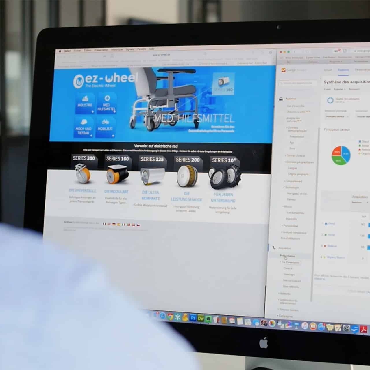 Ecran statistique web