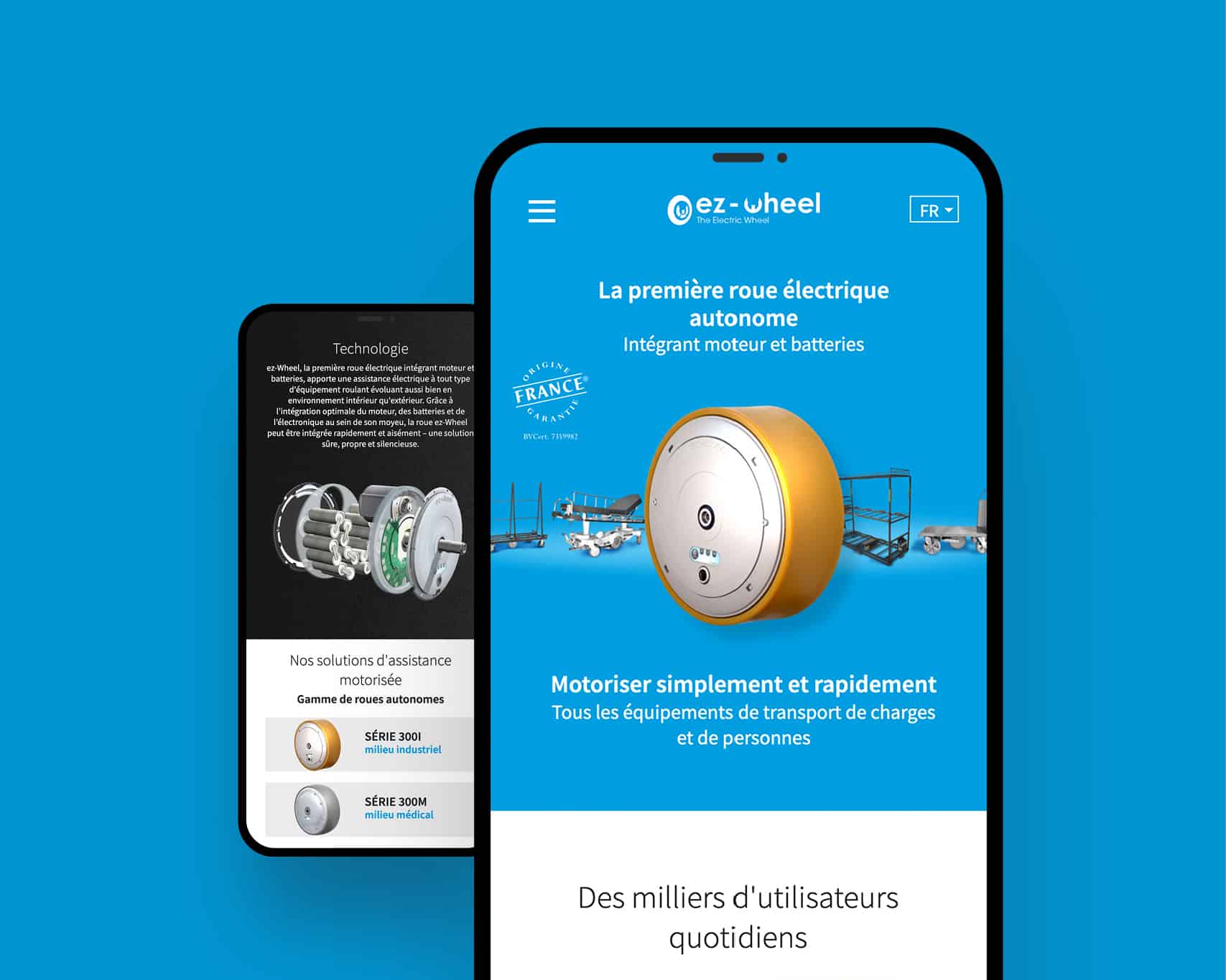 Réalisation web idealcoms : ez-Wheel