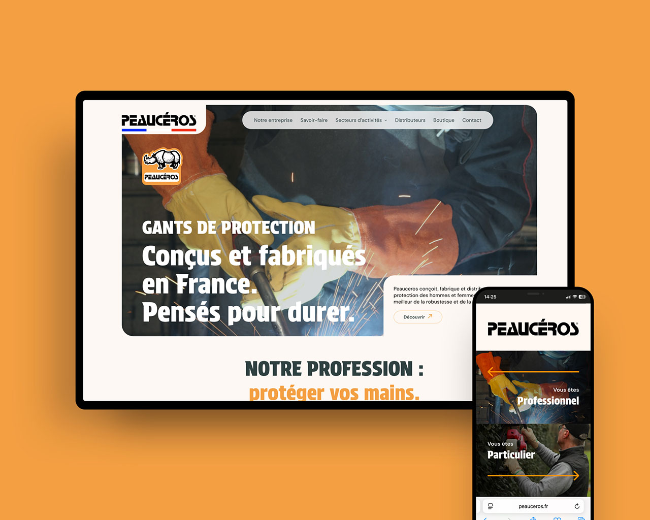 Fabricant français de gants de protection depuis 1976